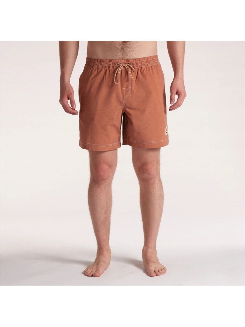 Howler Brothers Deep Set Board Swim Shorts SZ 35 Orange